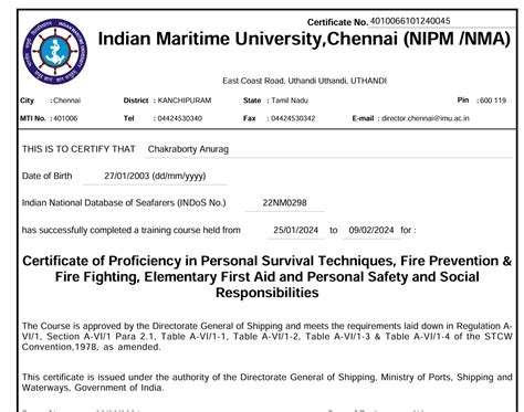 basic stcw refresher course|List of STCW Mandatory Training Courses.